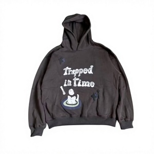 Personnalisez votre marque Hoodies Acid Wash Streetwear Heavyweight Premium Puff Printing Unisex Oem Casual Hoodies - Product Image 1