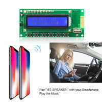 VIRE Écran LCD Bluetooth 5.0 Carte décodeur MP3 Audio de voiture USB TF FM Radio Module lecteur MP3