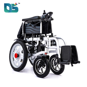 <span class=keywords><strong>Fauteuil</strong></span> <span class=keywords><strong>roulant</strong></span> électrique pliable <span class=keywords><strong>tout</strong></span>-<span class=keywords><strong>terrain</strong></span> télécommandé en acier au carbone avec moteur 500W, <span class=keywords><strong>roue</strong></span> avant 10 pouces et <span class=keywords><strong>roue</strong></span> arrière 16 pouces – Vente en gros - Product Image 3