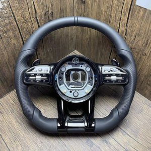 Pour <span class=keywords><strong>Mercedes</strong></span> Benz AMG <span class=keywords><strong>Volant</strong></span> W176 W205 W212 W222 W463 W464 W205 W44 W204 W218 E63 <span class=keywords><strong>Volant</strong></span> de sport - Product Image 1