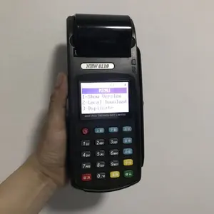 इस्तेमाल किया Newpos 8110 मोबाइल GPRS टर्मिनल अंग्रेजी कीबोर्ड के साथ नई 8110