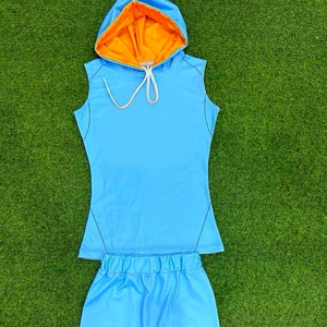 Custom 7v7 <b>Compression</b> Hooded Jerseys Youth & Adult Flag Football Lightweight Team Uniforms Soccer Football Summer Sports - Product Image 3