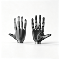 Main robotique anthropomorphe Revo2 Basic, 383g, charge utile 20kg, préhenseur à 5 doigts, option de perception tactile, ZY-A2CA-Revo 2, puissance 28W, 28V