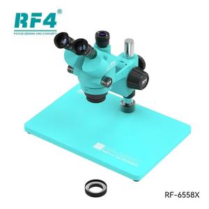 Rf4 RF-6558X triocular kính hiển vi <span class=keywords><strong>Stereo</strong></span> với góc nhìn lớn và độ phóng đại cho điện thoại di động sửa chữa - Product Image 5