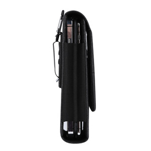 Étui de ceinture multifonctionnel pour homme à double couche en nylon avec clip de ceinture, porte-cartes et étui de téléphone en cuir - Product Image 3