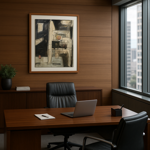 Ghế đối tượng trang trí nhà cho phòng khách đóng khung tường nghệ thuật sơn cho nhà sưu tập - Product Image 3