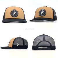 Gorra Trucker Personalizable de 6 Paneles con Cierre a Presión, Malla, Bordado, Parche de PVC, Alta Calidad, Richardson 112, Gorra Trucker de Terciopelo