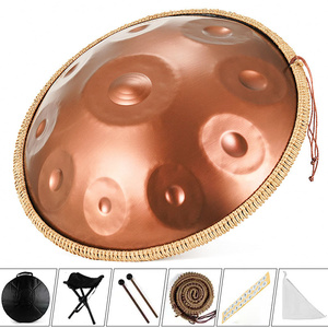 Tambour <span class=keywords><strong>Handpan</strong></span> personnalisé haut de gamme avec réglage 440Hz/432Hz offrant des performances de tambour éthérées - Product Image 4