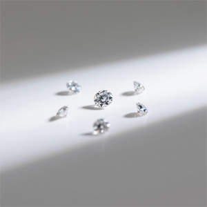 Kim cương nhân tạo mài giác tròn 4.0mm-6.0mm, chất lượng cắt xuất sắc, màu DEF, độ tinh khiết VVS1, đánh bóng trong phòng thí nghiệm, mọc trong phòng thí nghiệm bằng phương pháp HPHT CVD - Product Image 3