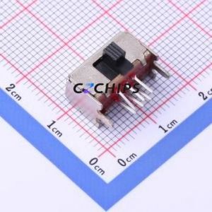 SK22D15L3 Slide Switch Through hole Component (THT) Switch Double Pole Double Throw Rectangle Pin Header PC Pin 14.6mm - Product Image 1