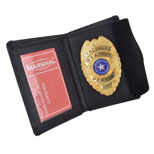 Nhà Máy Biểu Tượng Tùy Chỉnh 3D Biểu Tượng Dập Nổi Men Bạc Huy Hiệu Ví Da Chủ An Ninh Phù Hiệu - Product Image 2