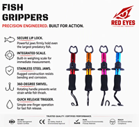 Échantillon Gratuit Pince à Lure en Acier Inoxydable, Pince à Poisson, Démonte-Hameçon Micro, Outil de Pêche en Gros OEM, Garantie 3 Ans