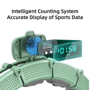 Mode Réglable <span class=keywords><strong>360</strong></span> ° Smart Hoola Hoop Amovible Hola Anneau Avec Compteur Massage Magnétique pour Perdre Du Poids <span class=keywords><strong>Cardio</strong></span> Formation - Product Image 5