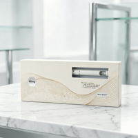 Boîte d'emballage en carton rigide jetable écologique pour cartouches de stylo injecteur de soins personnels, impression personnalisée 4 couleurs