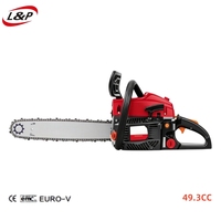 Tronçonneuse à essence L&P Factory Direct pour la démolition de barrages de castors et le dégagement de ruisseaux