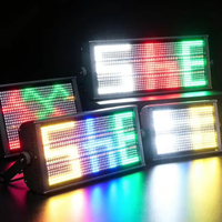 Projecteur de scène Atomic LED 1000W 132+30 segments, Strobe Wash DMX 512, Décoration RVBW Coloré, Lumières Stroboscopiques DJ Disco