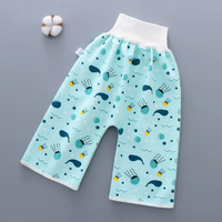 2026 Meistverkaufte Baby-Windelhose Auslaufsichere Trainingswindel Baby-Nachtwindel Reine Baumwolle Waschbare Windelhose mit Tasche