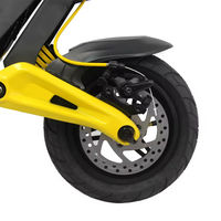 Trottinette électrique pliable OOTD S10 intelligente en alliage d'aluminium, propulsion arrière, trois vitesses réglables, batterie au lithium étanche
