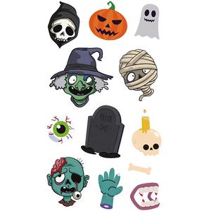 สติกเกอร์รอยสักเรืองแสงในคืนวันคริสต์มาสการถ่ายโอนน้ำเรืองแสงชั่วคราวในที่มืดรอยสัก - Product Image 4