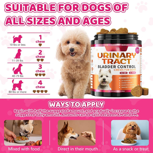 Gomitas de Arándanos Sin Granos OEM para Perros y Gatos, Apoyo Urinario y Renal, Infección de la Vejiga, Suplemento Multivitamínico Antioxidante - Product Image 4