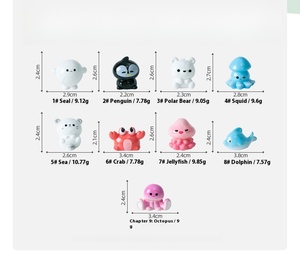 Groothandel Nieuwe Micro Landschap Creatieve Zeehond Pinguïn, <span class=keywords><strong>Aquarium</strong></span> <span class=keywords><strong>Aquarium</strong></span> Landschap Hars Klein Ornament - Product Image 6