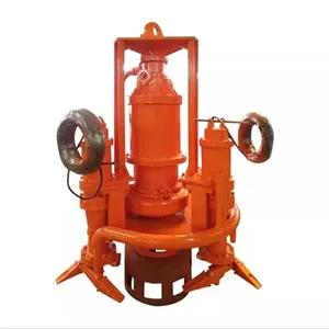 Cr27 high chrome alloy wet end parts vertical cantilever sludge submersible slurry pump