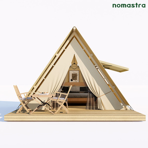 Ả Rập phong cách sang trọng tam giác Lều gia đình cắm trại nơi trú ẩn với muỗi Net & cát phòng chống Thiết kế glamping tam giác vườn lều - Product Image 5