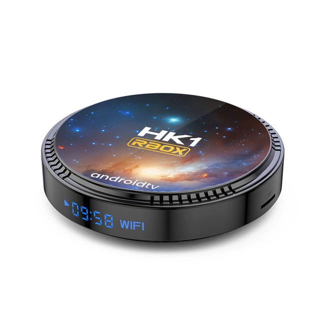 4K Video Media Player HK1 RBOX W2T TV Box Dual Wifi Amlogic S905W2 Quad Core Infrared Voice Remote Set Top Box Factory Price