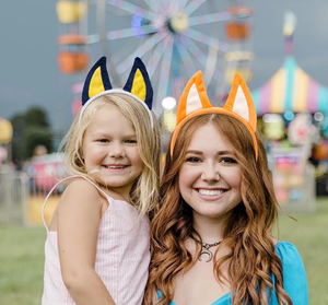 Blue Animal Dog Ears Diadema Blueys Diademas para Blueys y <span class=keywords><strong>Bingo</strong></span> Family Party Head Decoraciones - Product Image 5