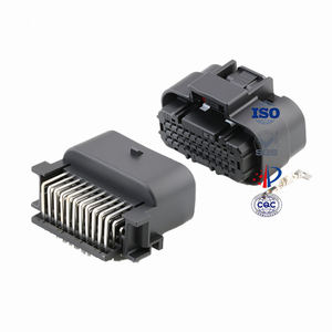 Connecteur étanche 33 broches pour <span class=keywords><strong>voiture</strong></span>, <span class=keywords><strong>prise</strong></span> ECU <span class=keywords><strong>domestique</strong></span> 1554461-1/1554458-2, connecteur à broches 33P DJ7332Y-1-11/21 - Product Image 1