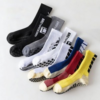 Chaussettes en tricot respirantes et écologiques personnalisables, avec logo imprimé jacquard et design antidérapant pour les pieds