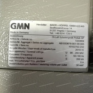 Sistema de lubricación de rodamientos GMN, lubricante industrial SAE para maquinaria - Product Image 4