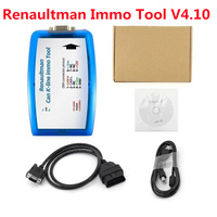 Programmeur ECU OBD2 pour Renault CAN K-line Immo Tool V4.09, Lecteur/Graveur EEPROM, Programmeur de Diagnostic de Carte Clé