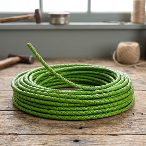 9mm Braided <b>Leather</b> Cord for Jewelry Making Necklace <b>Bracelets</b> Fashion Accessories Full-Grain Original <b>Leather</b> Cord Supply - Product Image 1