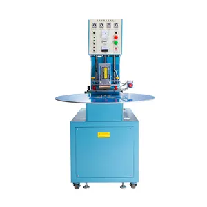 Wrench and screw PVC single-head disk type high frequency welding machine