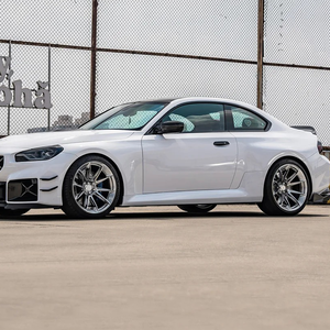 Nuevas Llantas de Aleación Forjadas 5x100/112/114.3/120 de 18-22 Pulgadas, Diseño Cóncavo Negro Semi-Brillante Personalizado para SUV, Gran Venta - Product Image 4