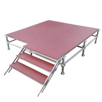 Scène en aluminium à montage rapide pour mariages, concerts, écoles, hôtels et petits événements - Conception pliable