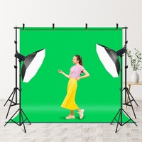 Supporto per Sfondo Fotografico Regolabile in Metallo 2*3M Marca HKLP, Attrezzatura da Studio di Origine Cinese