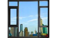 Ventana Abatible Horizontal de Aleación de Aluminio de Última Generación, Ventana de Doble Vidrio Insonorizada, Impermeable y con Aislamiento Térmico, China