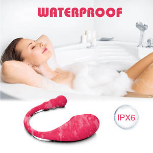 Silikon-Vibrator Springendes Ei Sexspielzeug für Erwachsene mit Fernbedienung G-Punkt Klitoris-Massagegerät Weiblicher Masturbator Vibrator Liebes-Ei - Product Image 3
