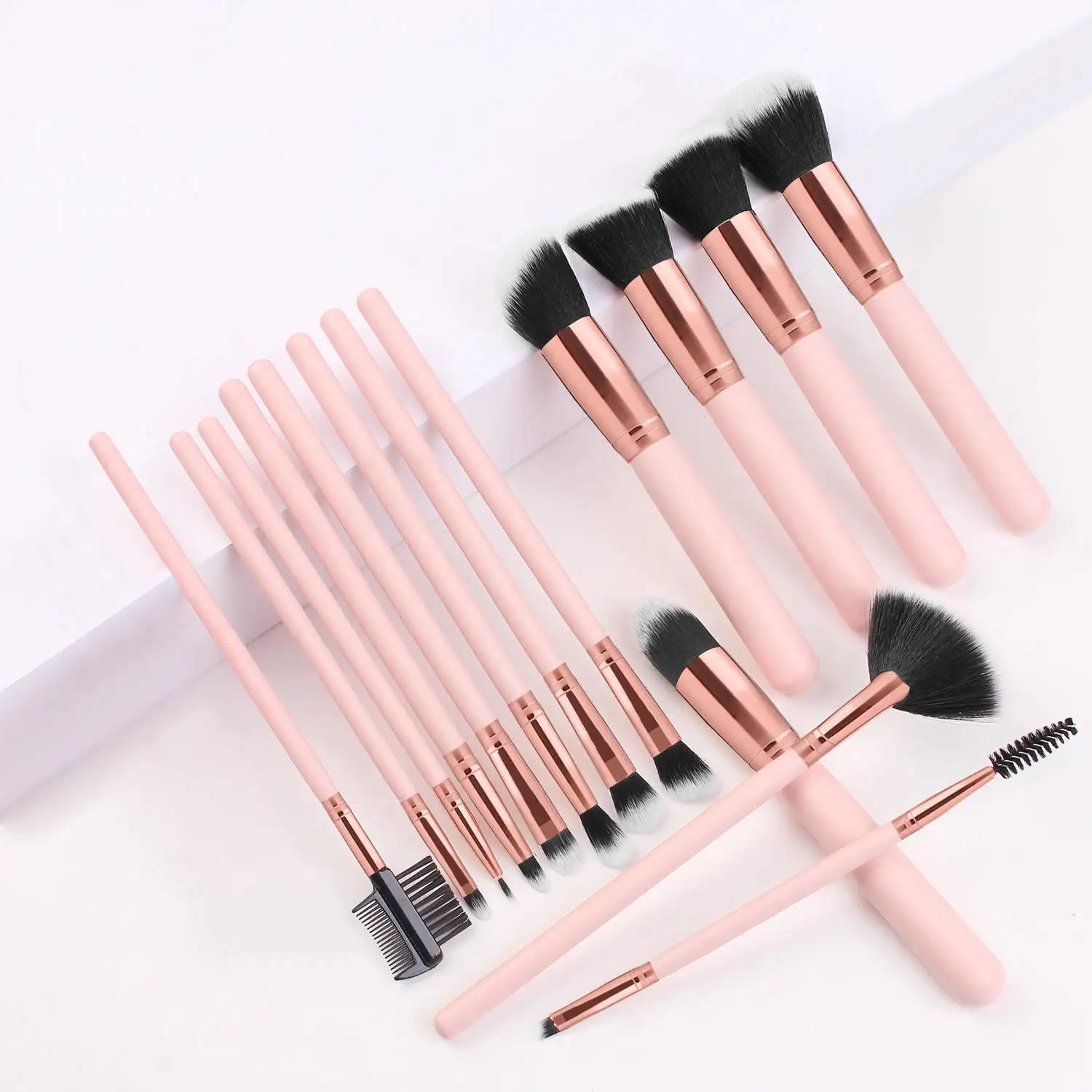Best Selling Beauty Makeup Tool Makeup Brush Wooden Handle Vegan Friendly Brush Set