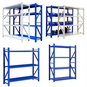 JIACHUANG Scaffale Industriale Resistente, Ripiani <span class=keywords><strong>in</strong></span> <span class=keywords><strong>Ferro</strong></span> a Forma di L, Rivestimento <span class=keywords><strong>in</strong></span> Polvere Epossidica, <span class=keywords><strong>Dimensioni</strong></span> Personalizzabili - Product Image 2