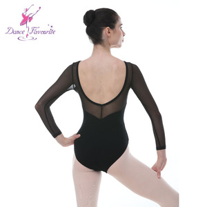 लंबी आस्तीन लेओटार्ड बैलेट लेकार्ड महिला वयस्क प्रशिक्षण नृत्य लड़कियों बैलेट नृत्य पोशाक - Product Image 2