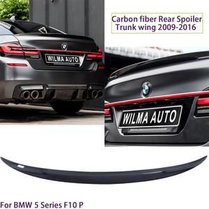 Alerón Trasero de Fibra de Carbono Estilo P para BMW Serie 5 F18/F10 M5 Sedán, 2009-2016 - Product Image 2