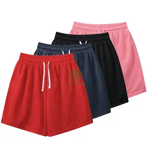 Pantalones cortos de gimnasio personalizados de fabricante, mallas interiores transpirables, pantalones cortos de entrenamiento para ejercicio para hombres