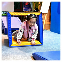 Conjunto de Obstáculos de Parkour para Niños, Equipo de Entrenamiento de Aptitud Física para Preescolar y Jardín de Infancia