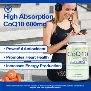 Offres Spéciales OEM COQ10 Softgels pour la santé cardiaque et la production d'énergie <span class=keywords><strong>Coenzyme</strong></span> <span class=keywords><strong>Q10</strong></span> Vitamines et suppléments - Product Image 4