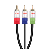 Kompetitif Premium Aluminium Shell Logam, Audio Video RCA M untuk Kabel Sempurna untuk Pemutar DVD AV Receiver