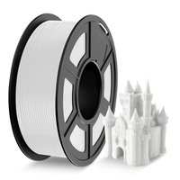 Filament PETG 3D 1,75 mm haute résistance, résistant à l'eau et aux chocs, transparent ou opaque