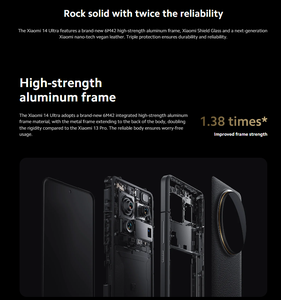 ใหม่<span class=keywords><strong>Xiaomi</strong></span> 14 Ultra Snapdragon 8 <span class=keywords><strong>5G</strong></span>โทรศัพท์มือถือ 6.73 นิ้วAndroid 14 HyperOS <span class=keywords><strong>MI</strong></span> 14 Ultraสมาร์ทโฟน - Product Image 4